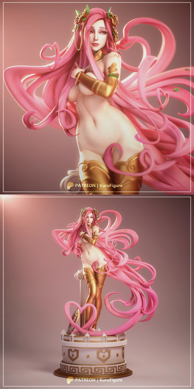 Aphrodite Statue 3D Printable STL Model STL model for 3D printing
