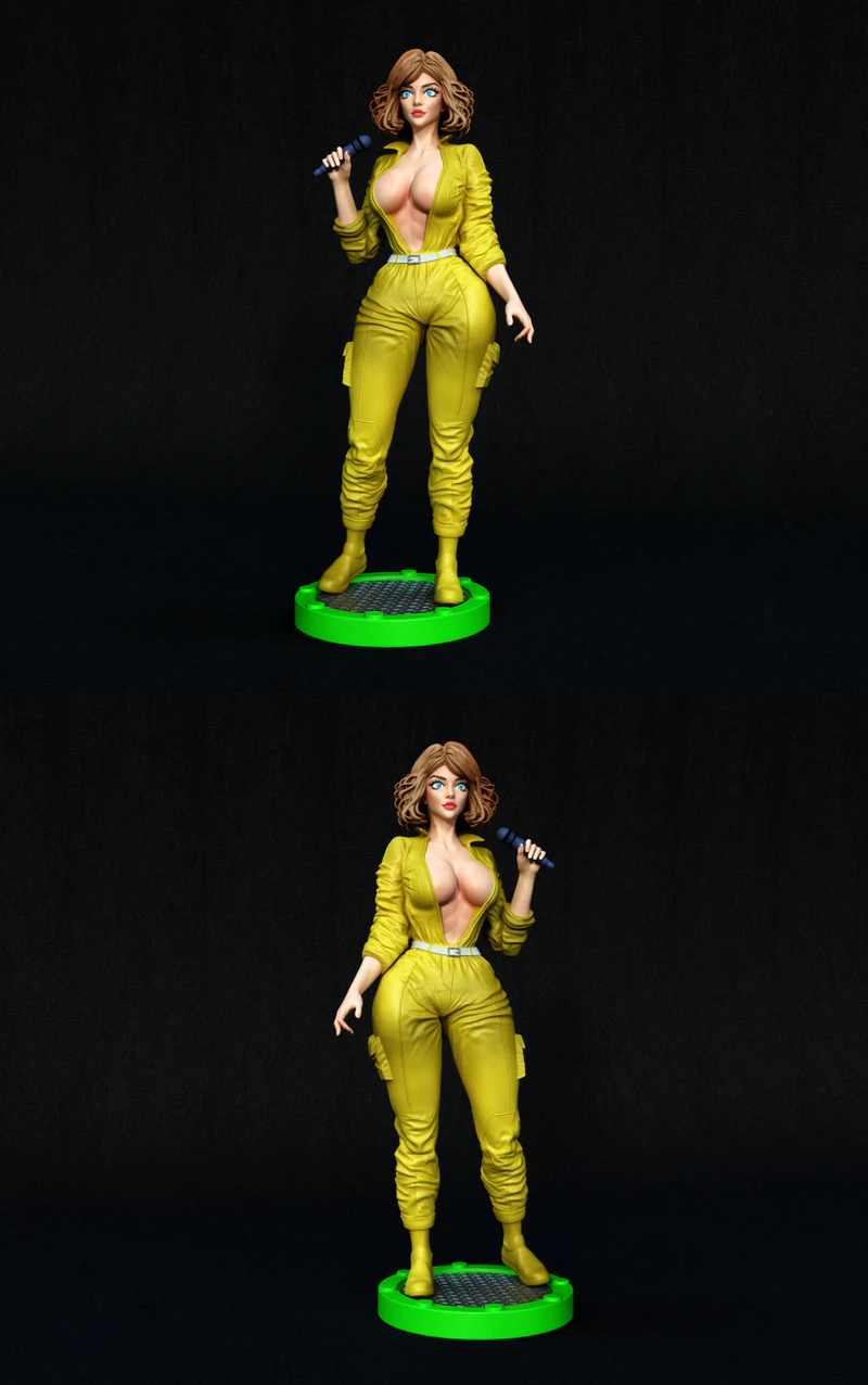 April ONeil STL model for 3D printing