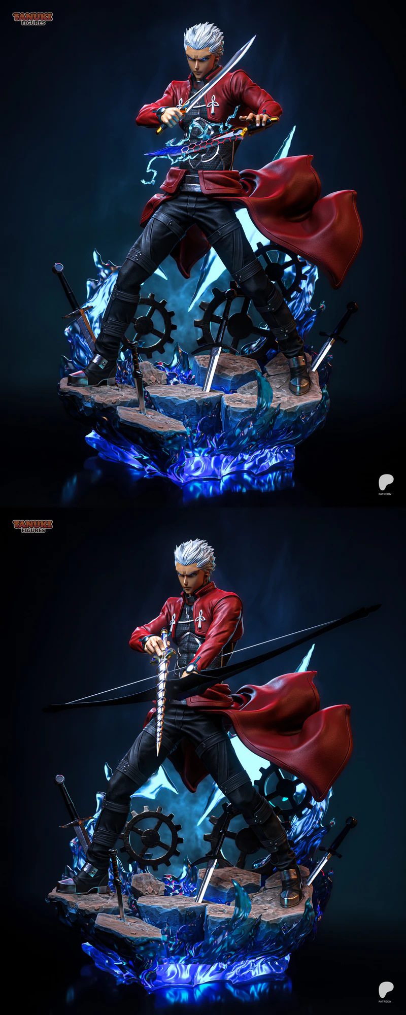 Archer Fate Stay Night 3D Printable STL Figure STL model for 3D printing