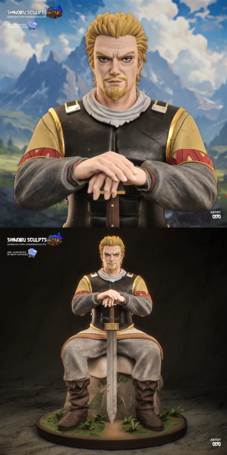 Askeladd – Vinland Saga STL model for 3D printing