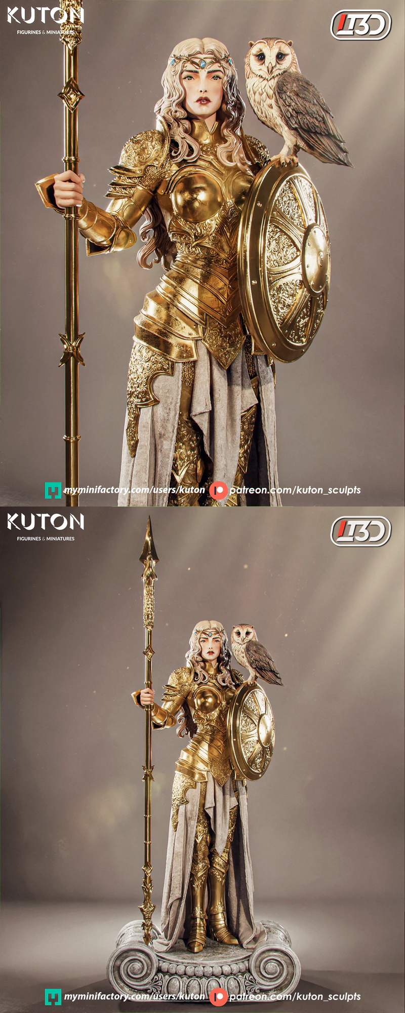 Aurelia STL model for 3D printing