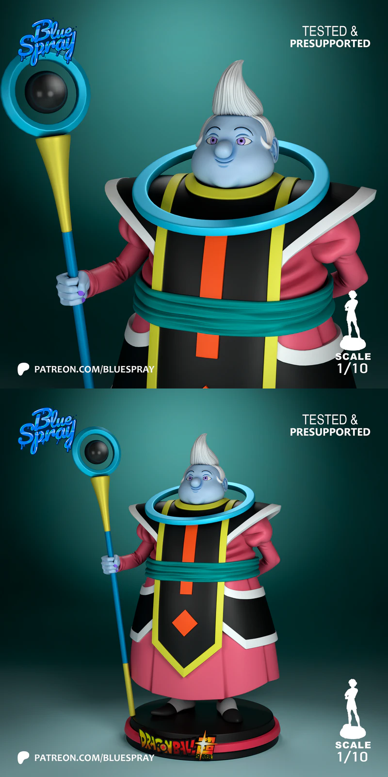 Awamo – Dragon Ball Super STL model for 3D printing
