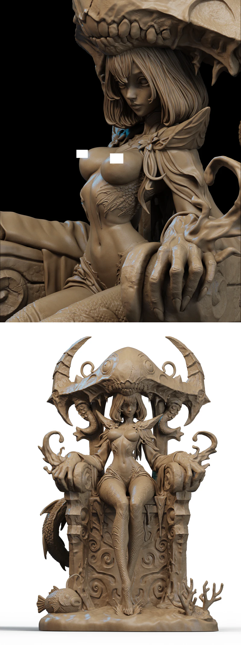 Azashara Extra STL model for 3D printing