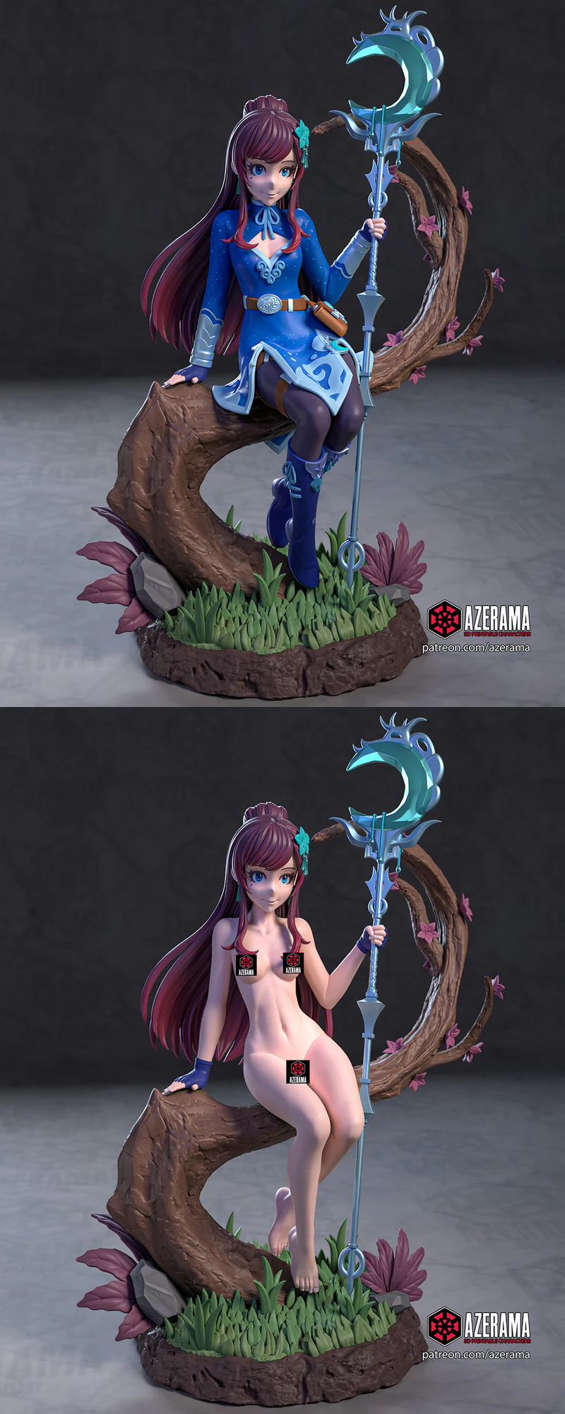 Aoi Haruka 3D Printable Model STL File STL model for 3D printing