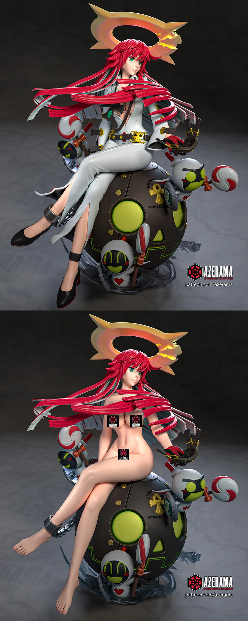 Guilty Gear – Jack-O STL model for 3D printing