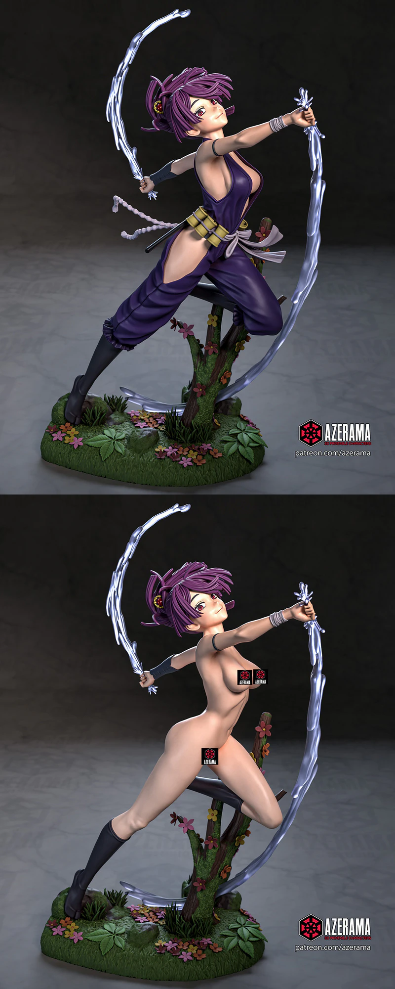 Hell\’s Paradise – Yuzuhira STL model for 3D printing