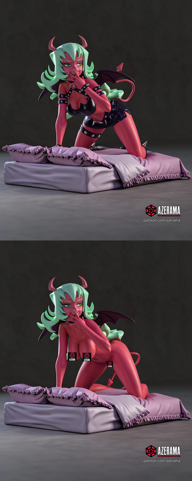 Panty and Stocking – Scanty STL File for Printing STL model for 3D printing
