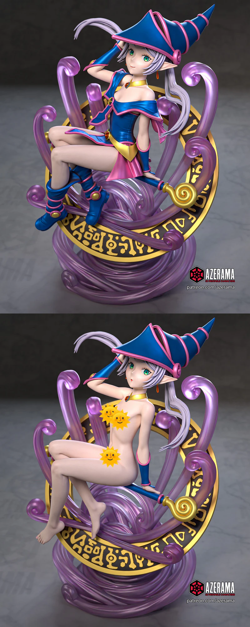 Frieren 3D Printable Miniature for Resin Printer STL model for 3D printing