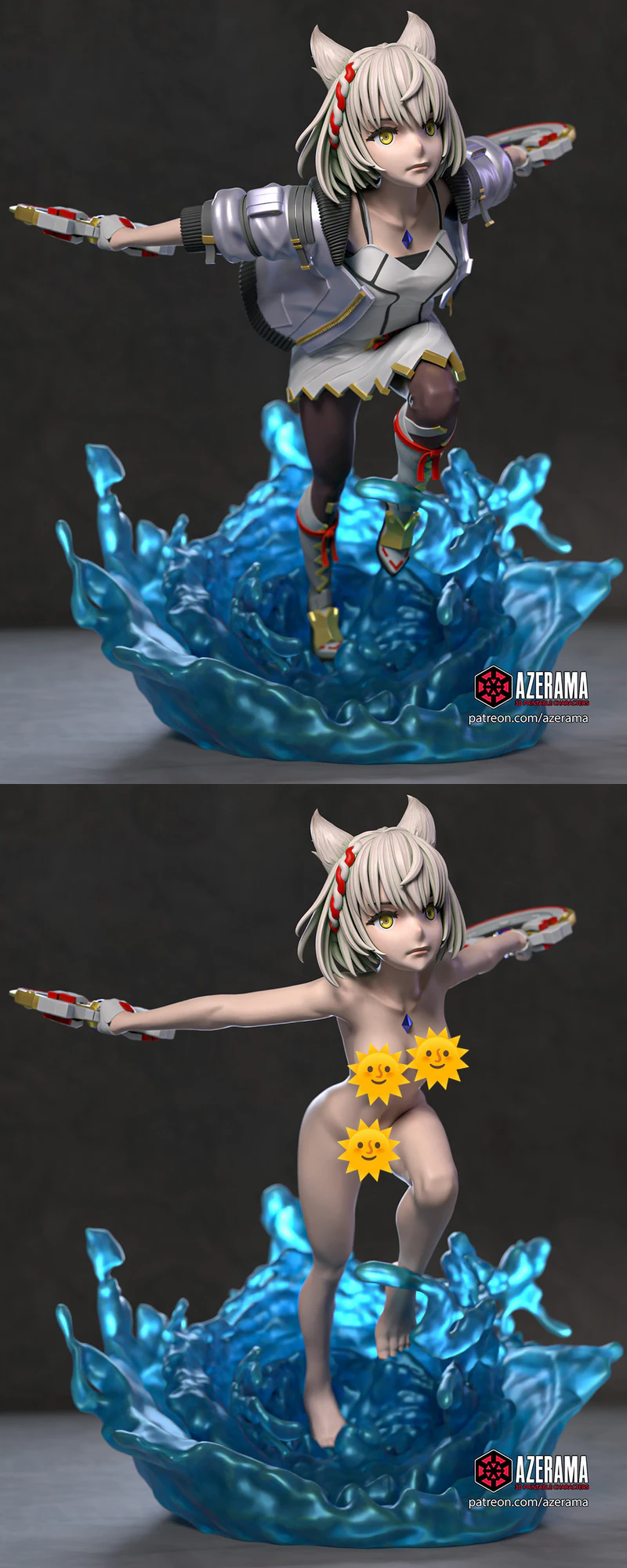 Xenoblade Chronicles Mio 3D Printable Figure STL Model STL model for 3D printing