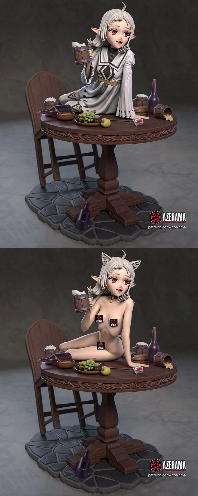 Mushoku Tensei Sylphie 3D Printable Miniature STL Model STL model for 3D printing