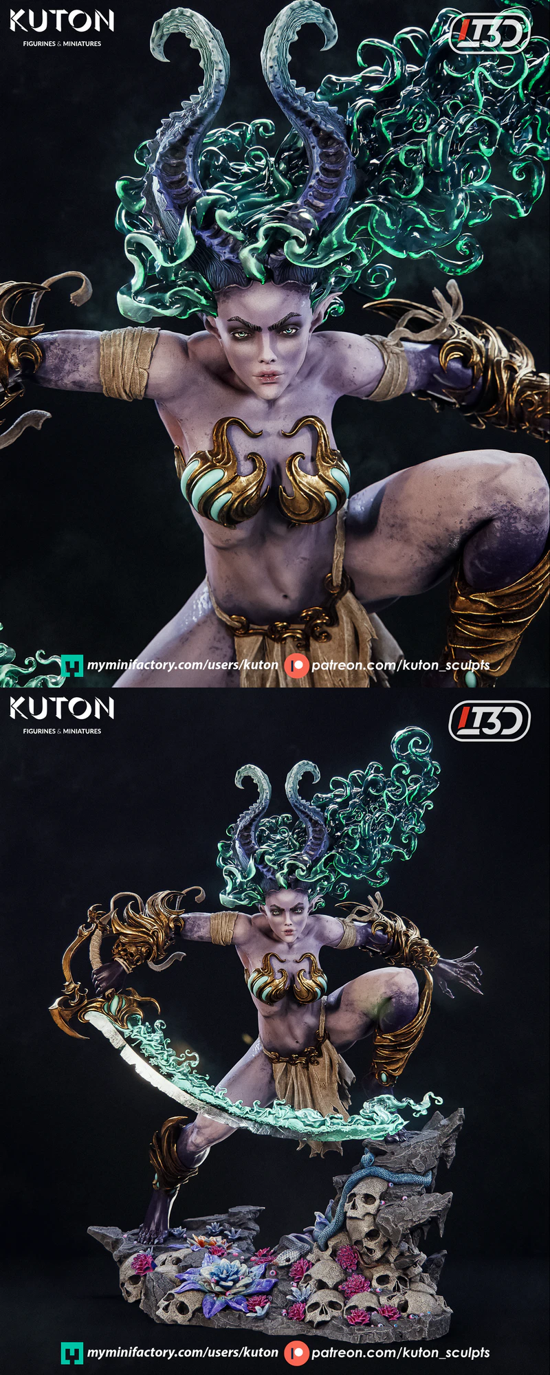 Azuri STL model for 3D printing