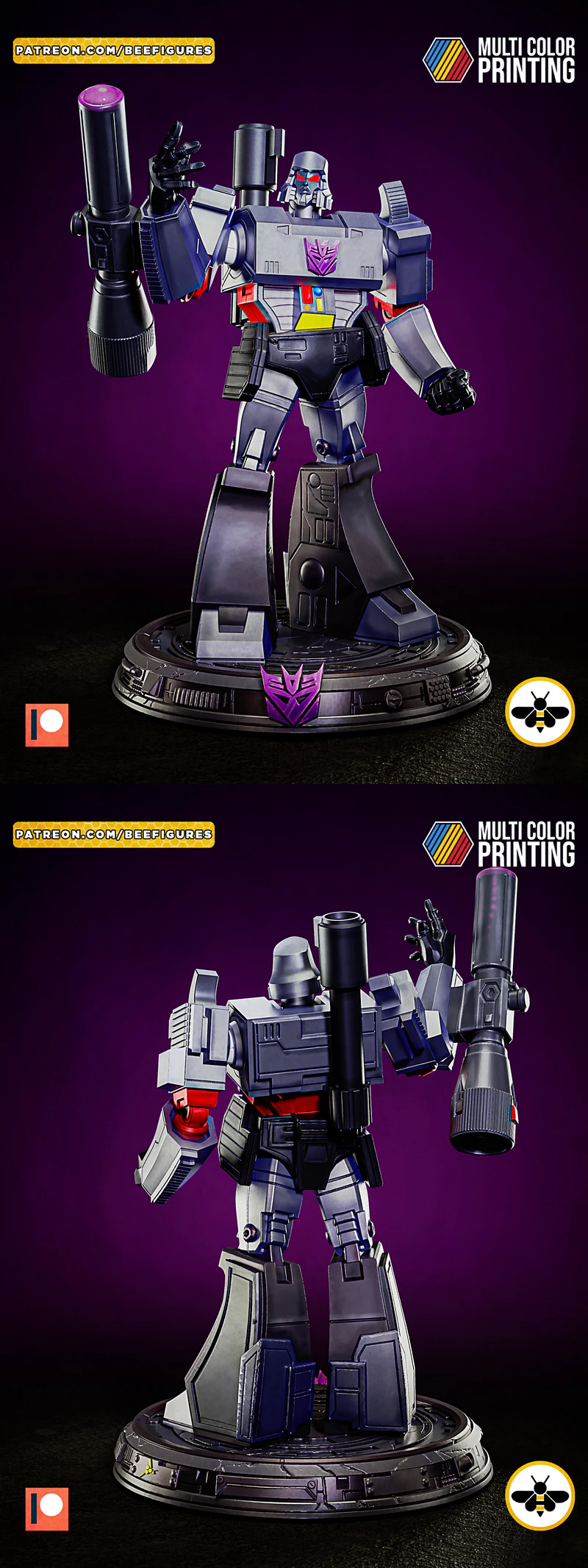 Megatron Transformer STL File for 3D Printing STL model for 3D printing