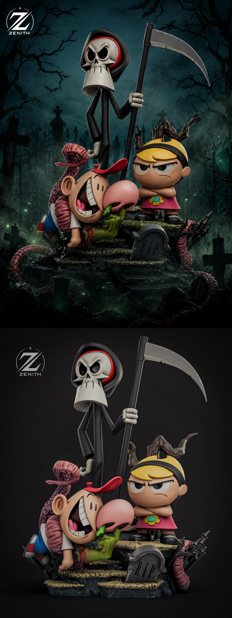 BILLY AND MANDY STL model for 3D printing
