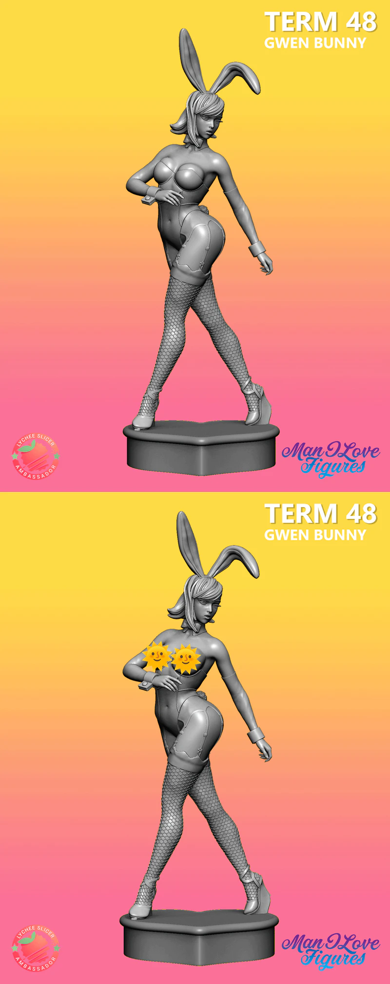 BUNNY GWEN – BEN 10 3D Printable STL Model STL model for 3D printing