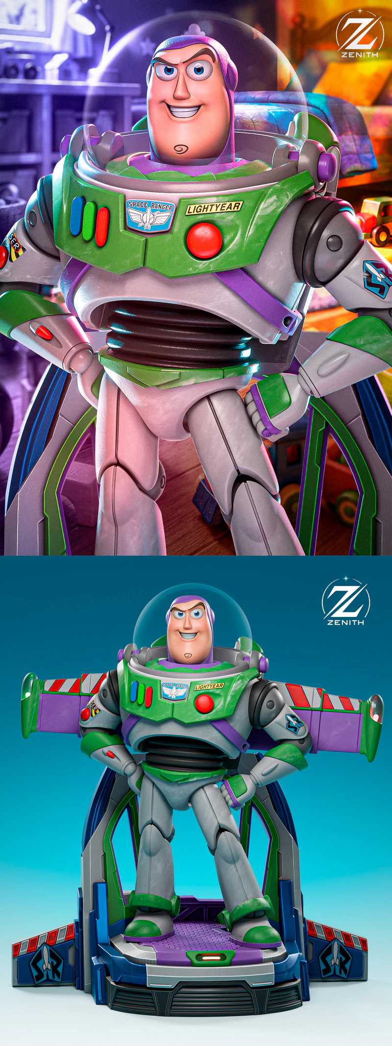 BUZZ LIGHTYEAR STL model for 3D printing