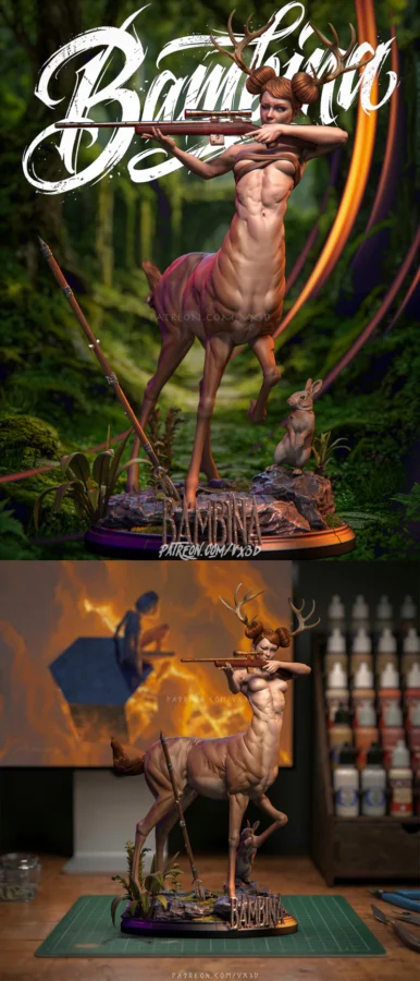 Bambina Extra STL model for 3D printing