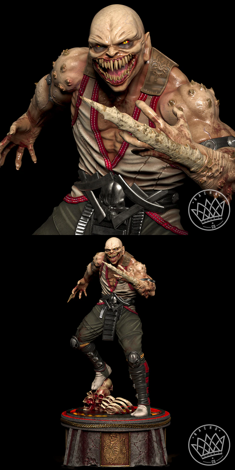 Baraka – Inspired by Mortal Kombat STL model for 3D printing