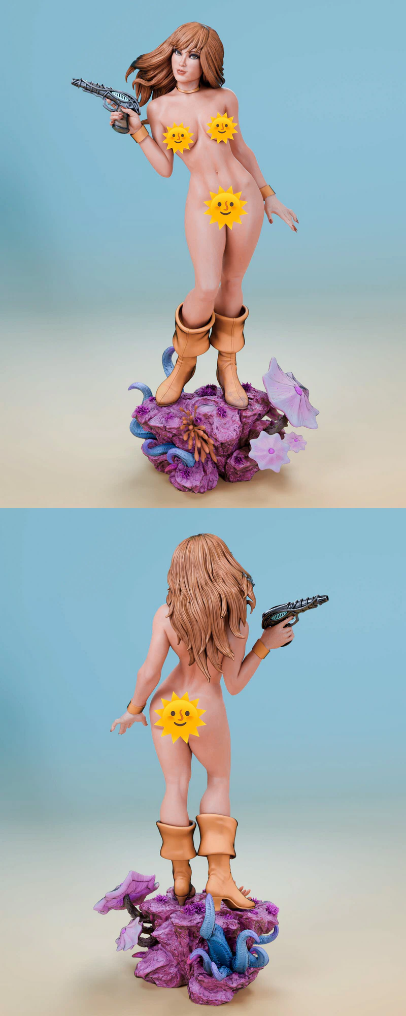 Barbarella Extra STL model for 3D printing