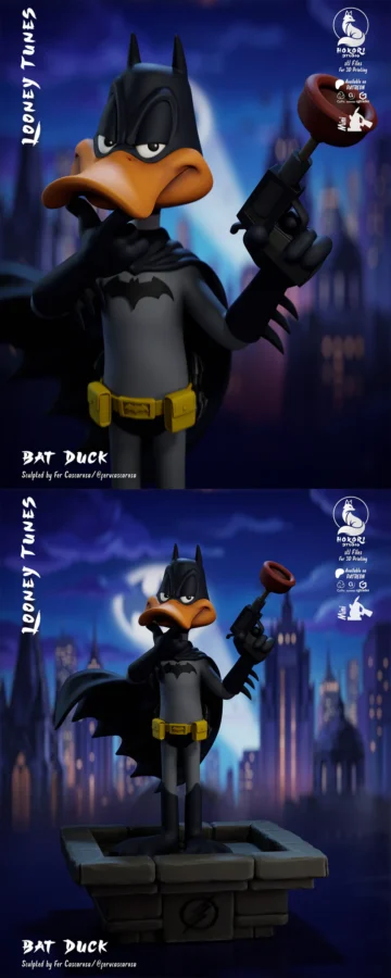 Bat Duck STL model for 3D printing