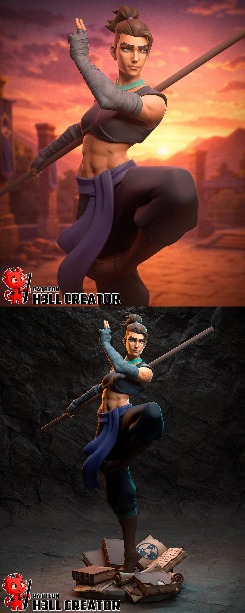 Beauregard Lionett – The Mighty Nein STL File for 3D Printing STL model for 3D printing