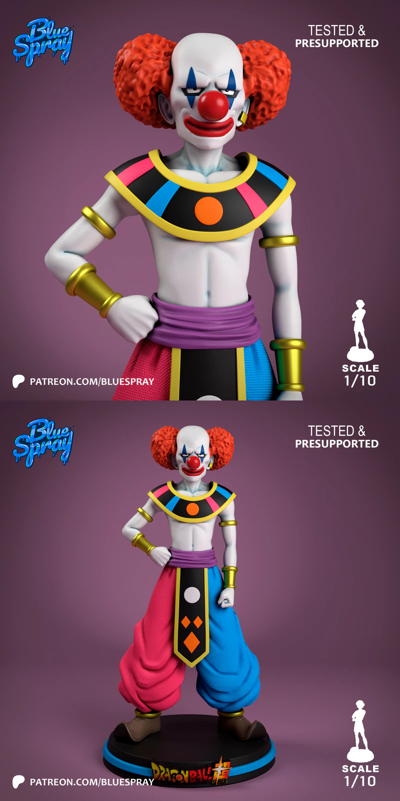 Belmod – Dragon Ball Super STL model for 3D printing