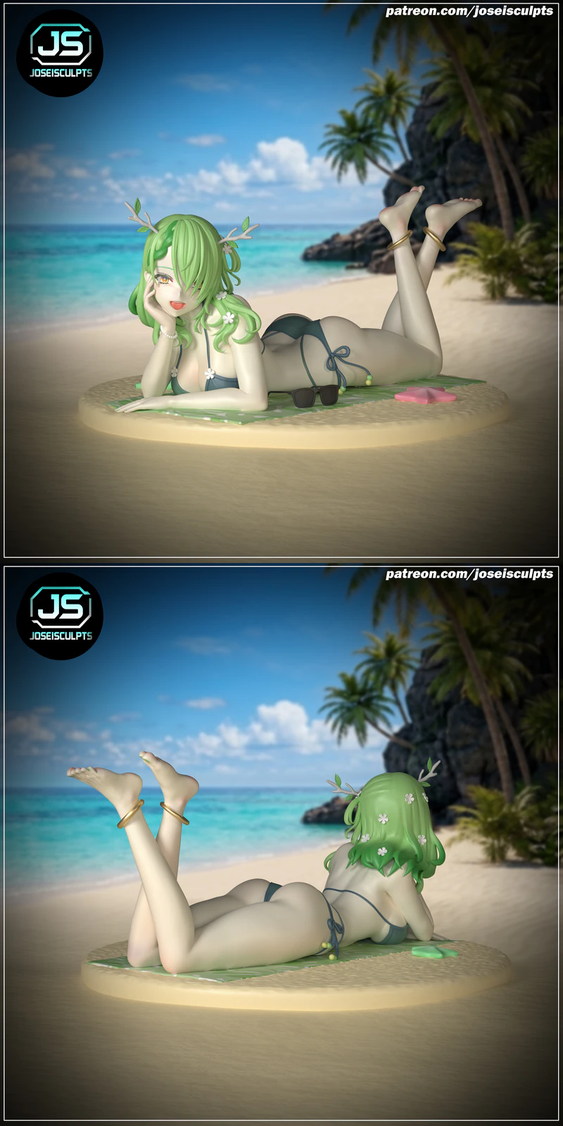 Bikini Fauna STL model for 3D printing