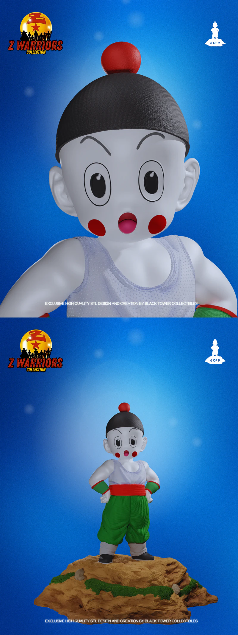 Dragon Ball Chaoz STL File for 3D Printing – Miniature Figure STL model for 3D printing