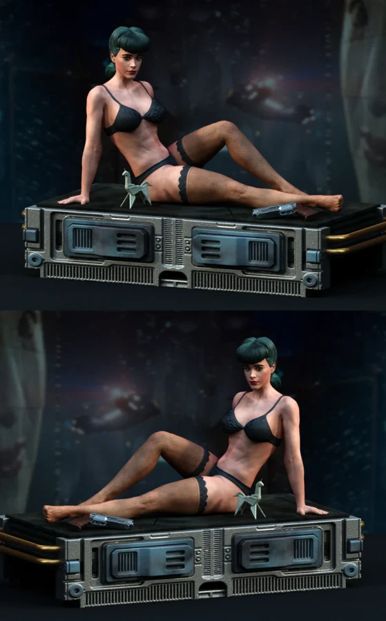 Blade Runner – Rachael STL model for 3D printing