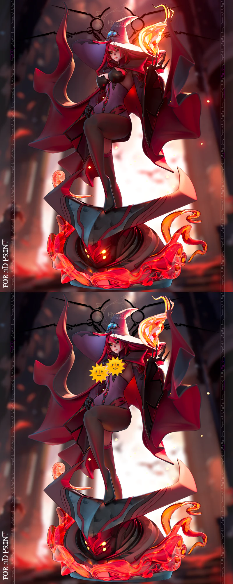 Blazblue – Konoe A. Mercury STL File for 3D Printing STL model for 3D printing