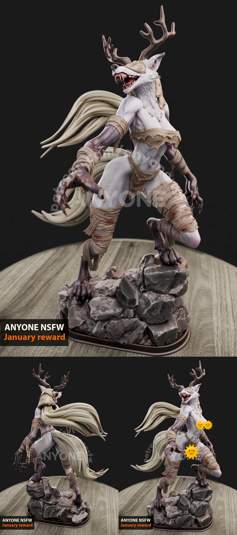 Bloodborne Vicar Amelia 3D Printable STL Figure STL model for 3D printing