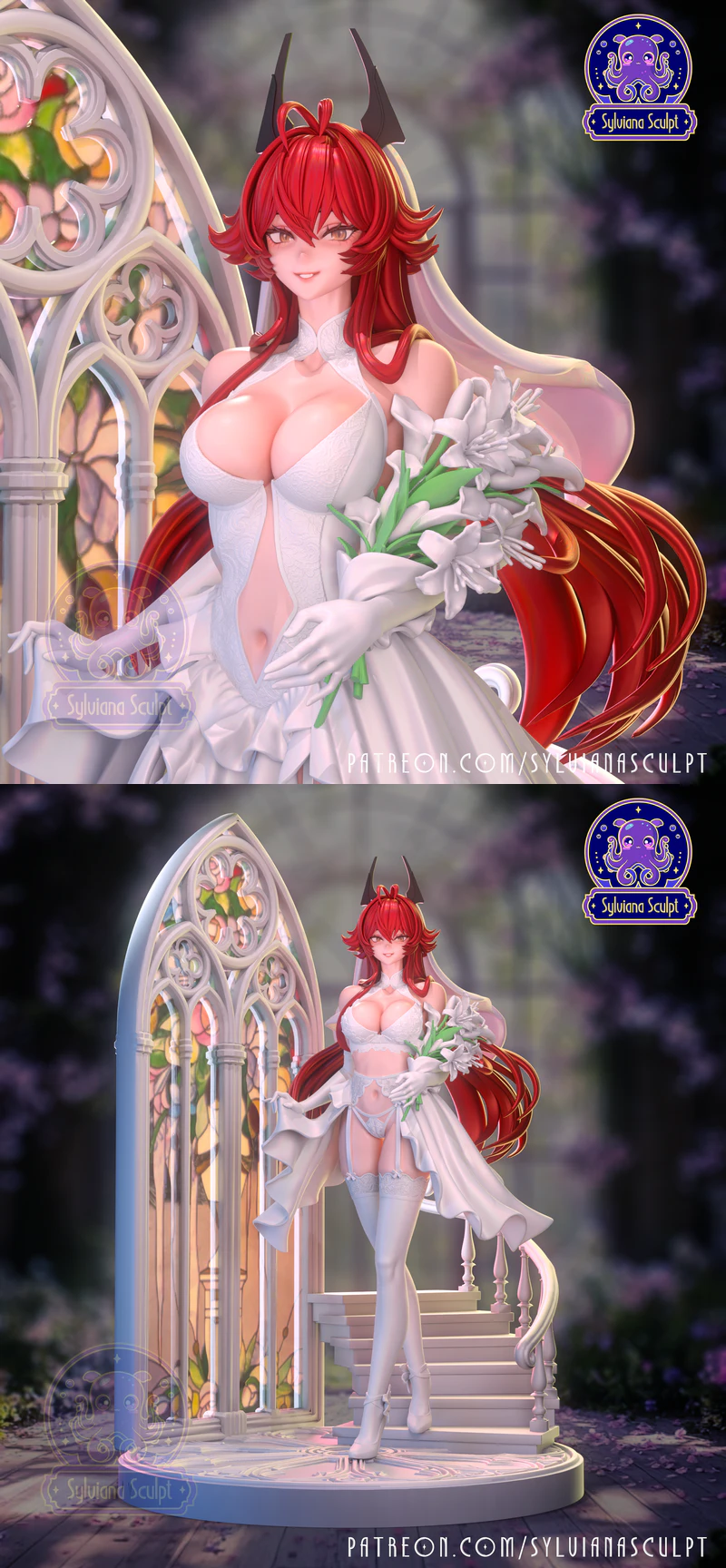 Bridal Red Hood STL File for 3D Printer STL model for 3D printing