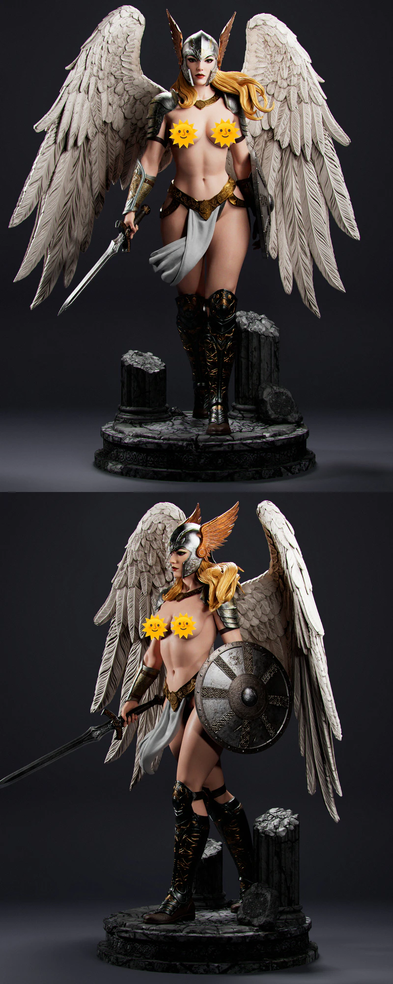 Brynhildr Valkyrie Extra STL model for 3D printing