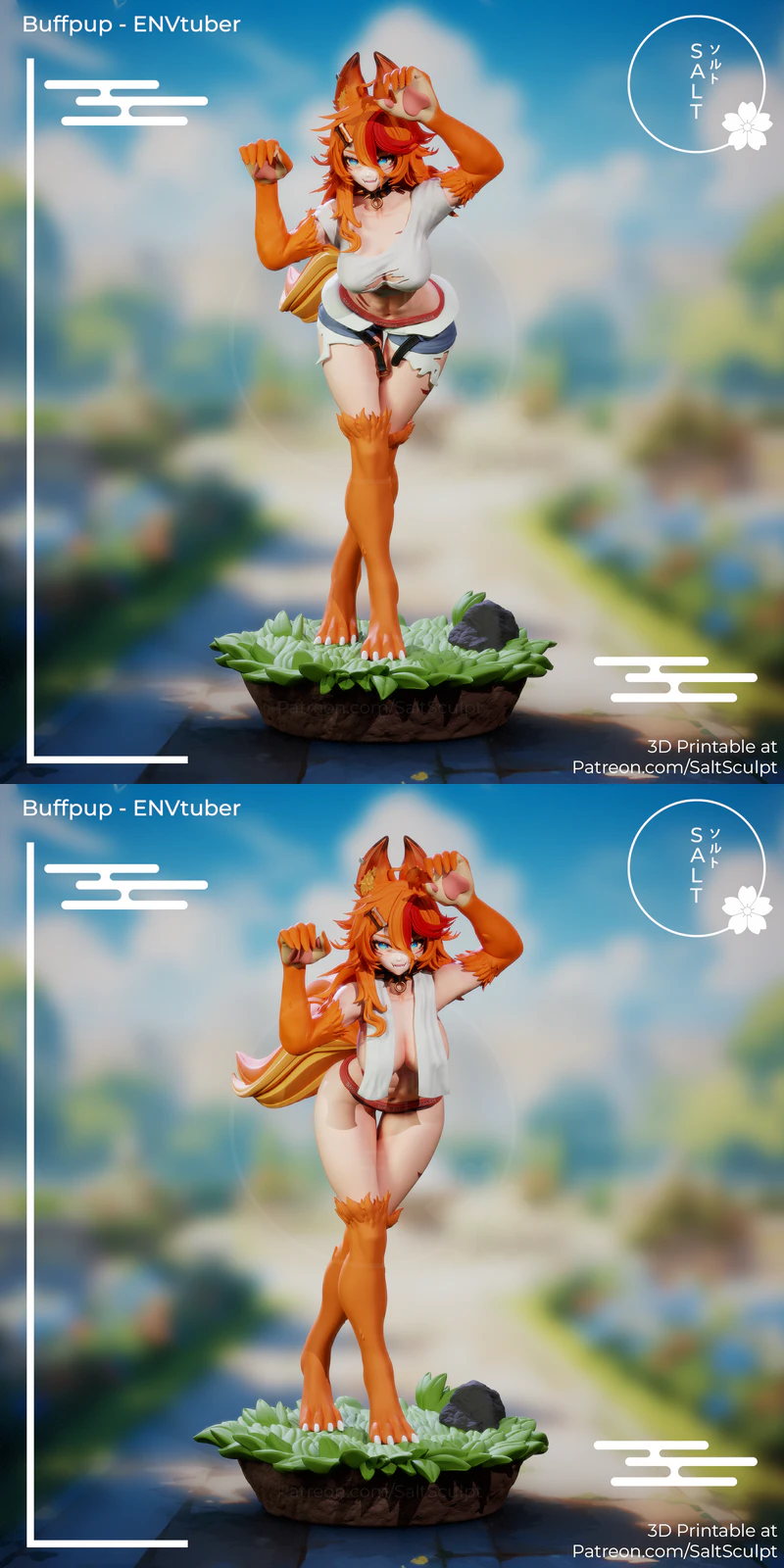 Buffpup 3D Printable Miniature STL File for Resin Printer STL model for 3D printing
