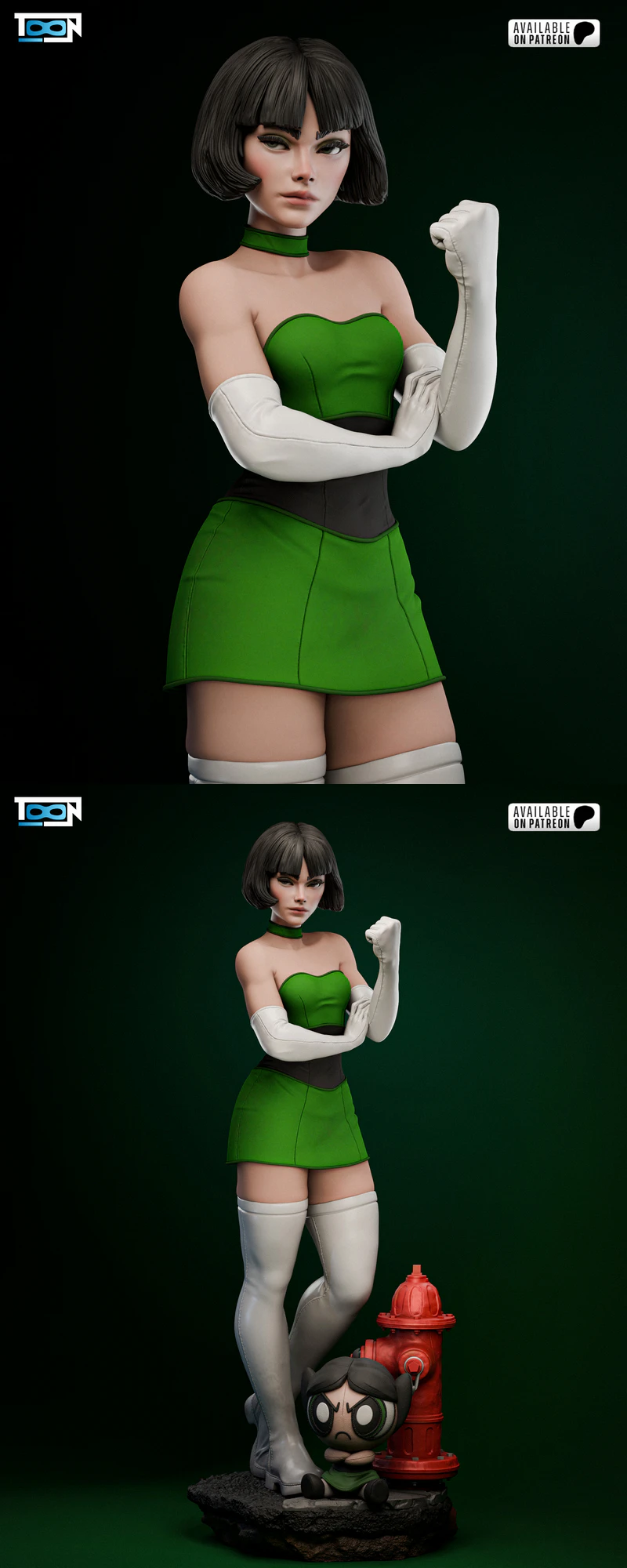 Buttercup 3D Printable Miniature STL File STL model for 3D printing