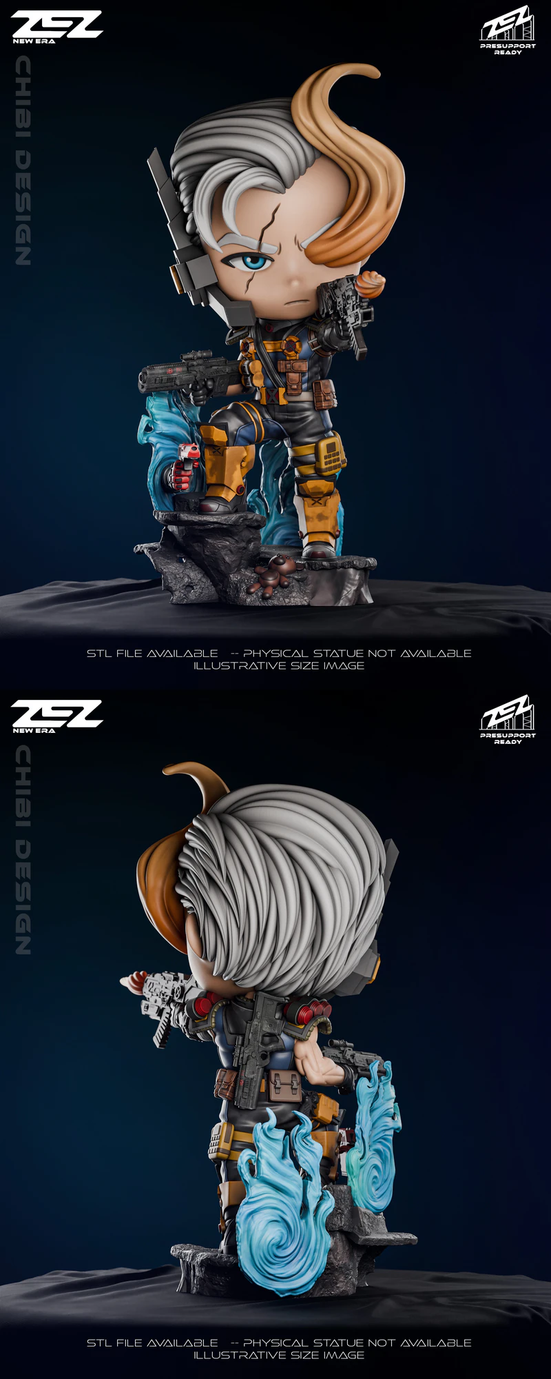 CABLE CHIBI STL model for 3D printing