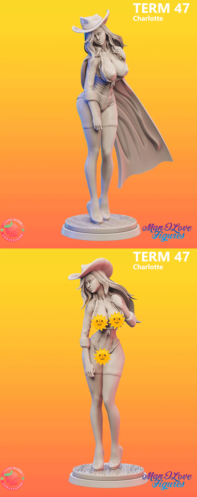 Charlotte Linlin One Piece 3D Printable Bust STL Model STL model for 3D printing