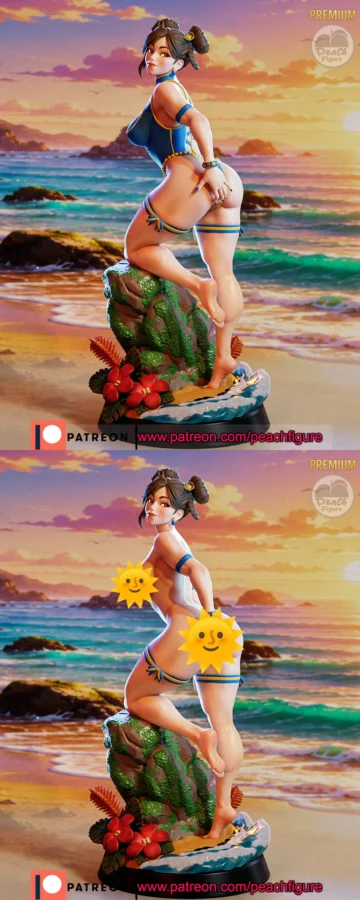 CHUN LI STL model for 3D printing