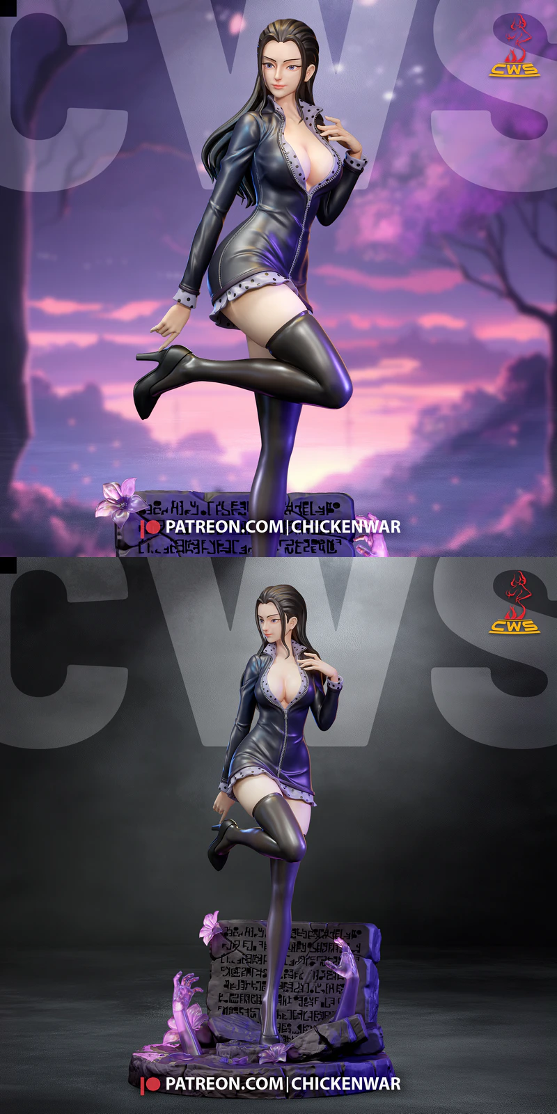 Nico Robin STL model for 3D printing
