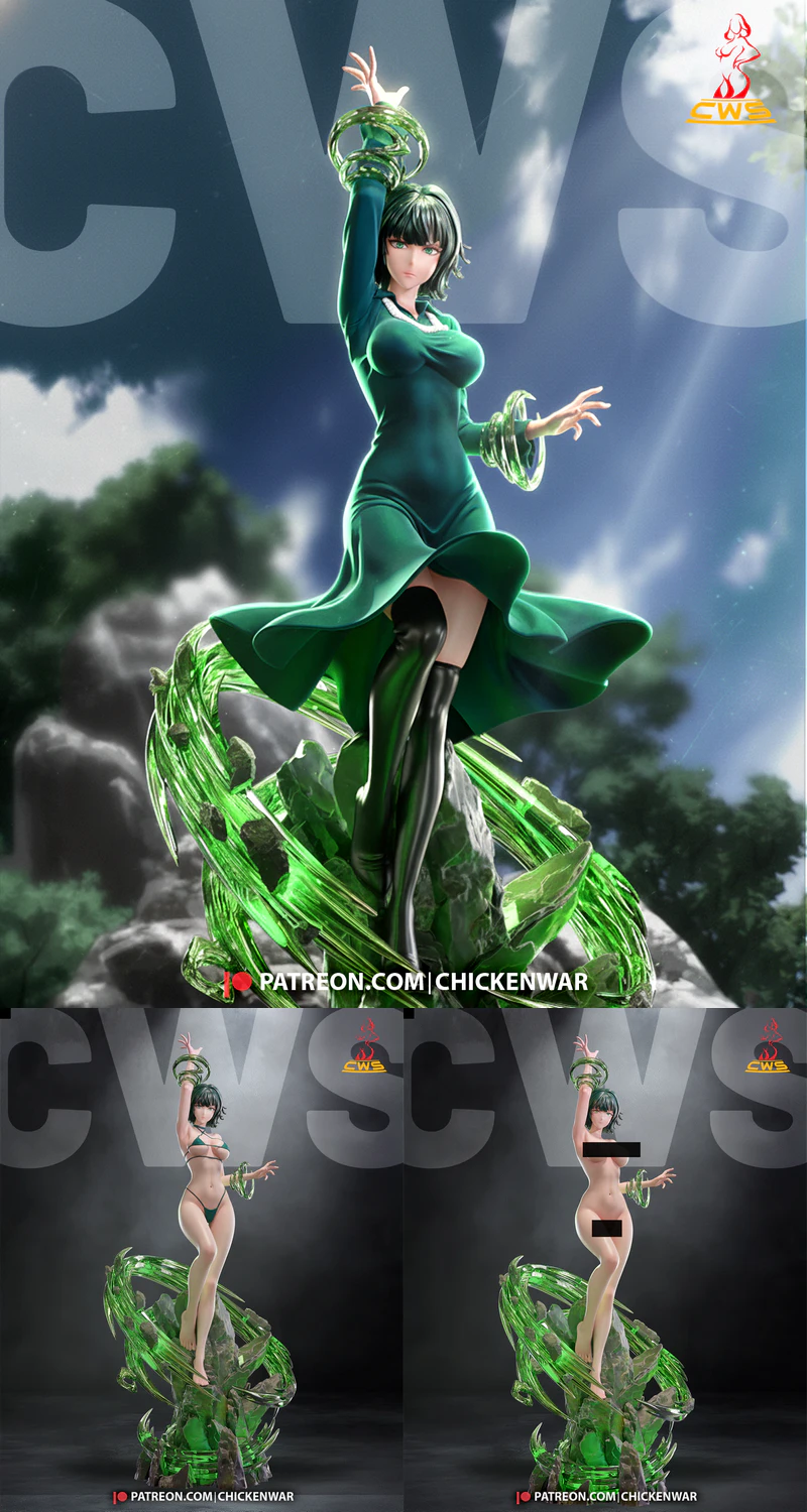 One Punch Man – Fubuki Figure STL Model STL model for 3D printing