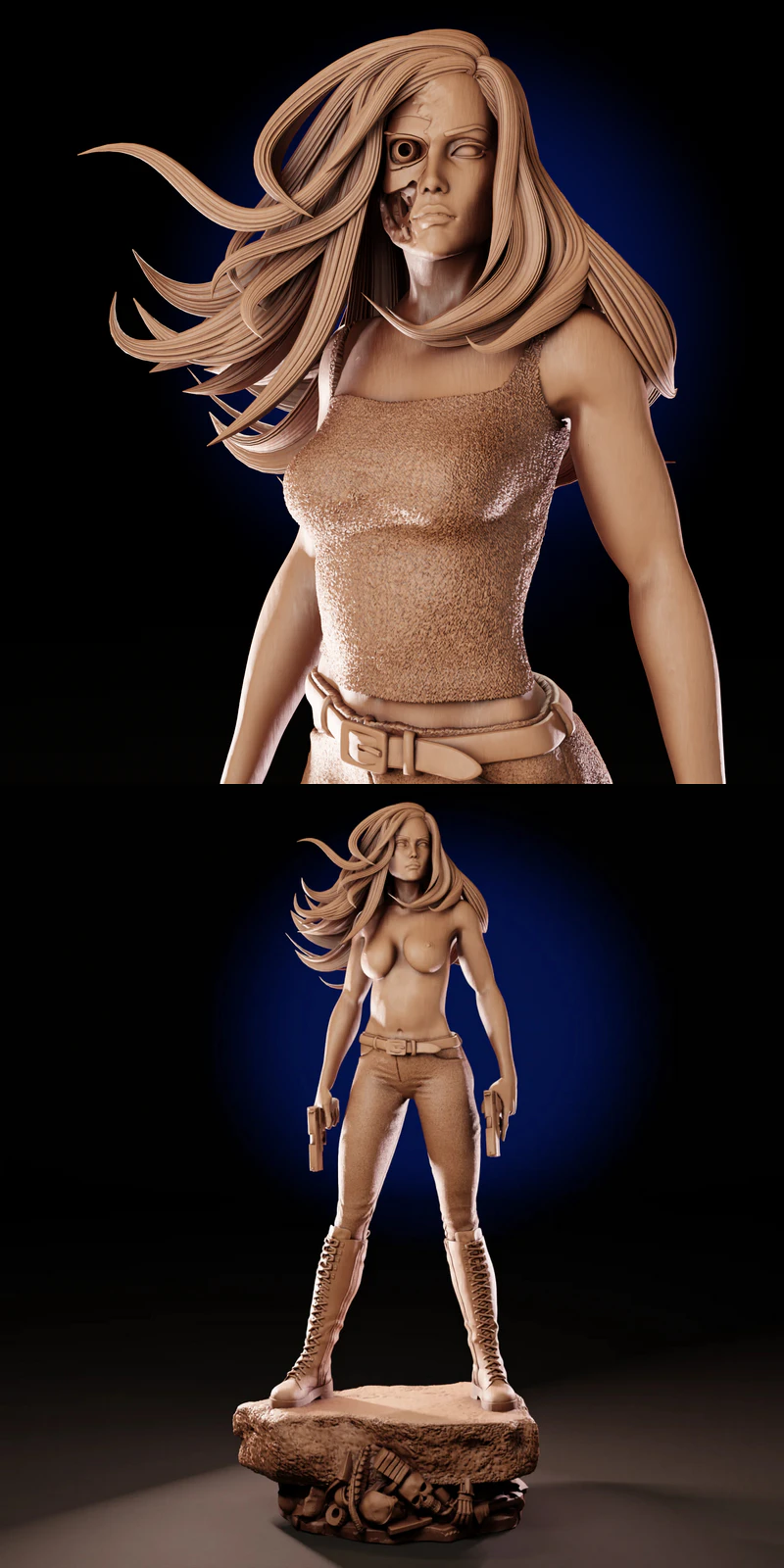 Cameron Phillips – The Terminator STL model for 3D printing