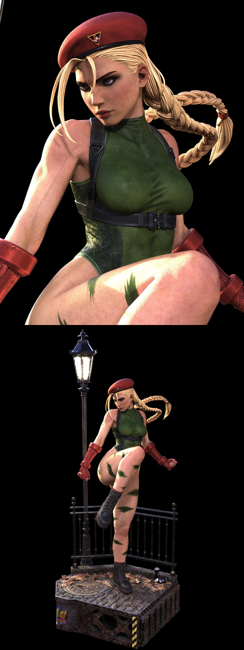 Cammy White – Street Fighter STL model for 3D printing