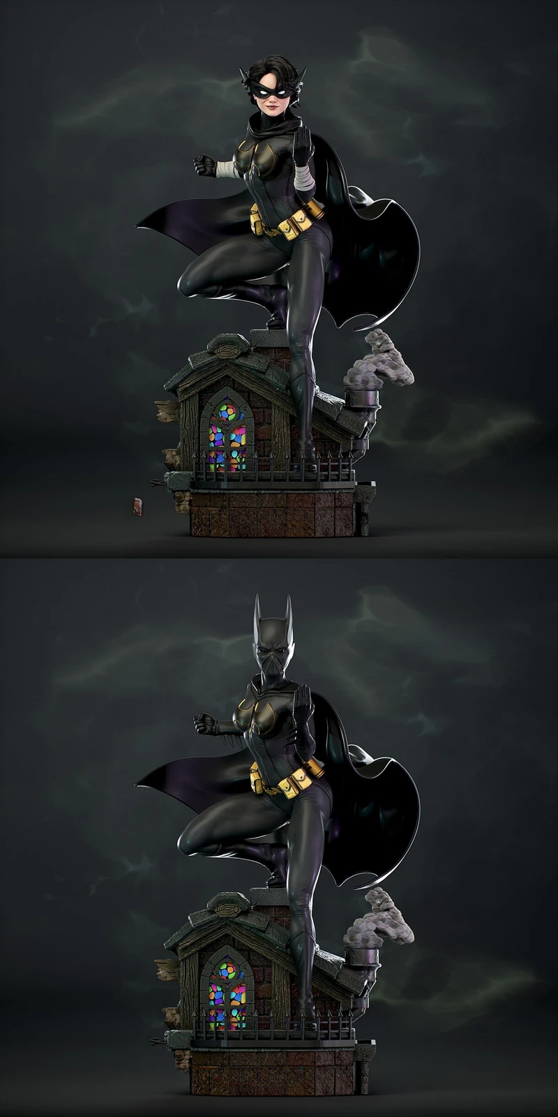 Cassandra Cain Miniature STL File for 3D Printing STL model for 3D printing