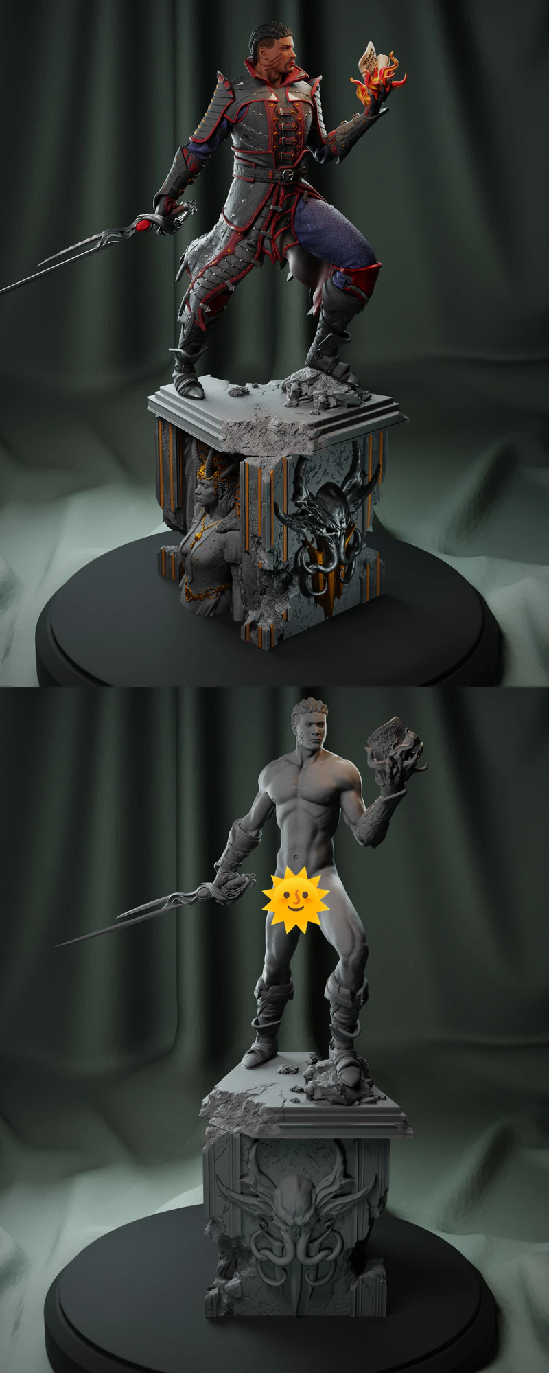 Wyll Revengard – Baldurs Gate 3 3D Printable Figure STL File STL model for 3D printing