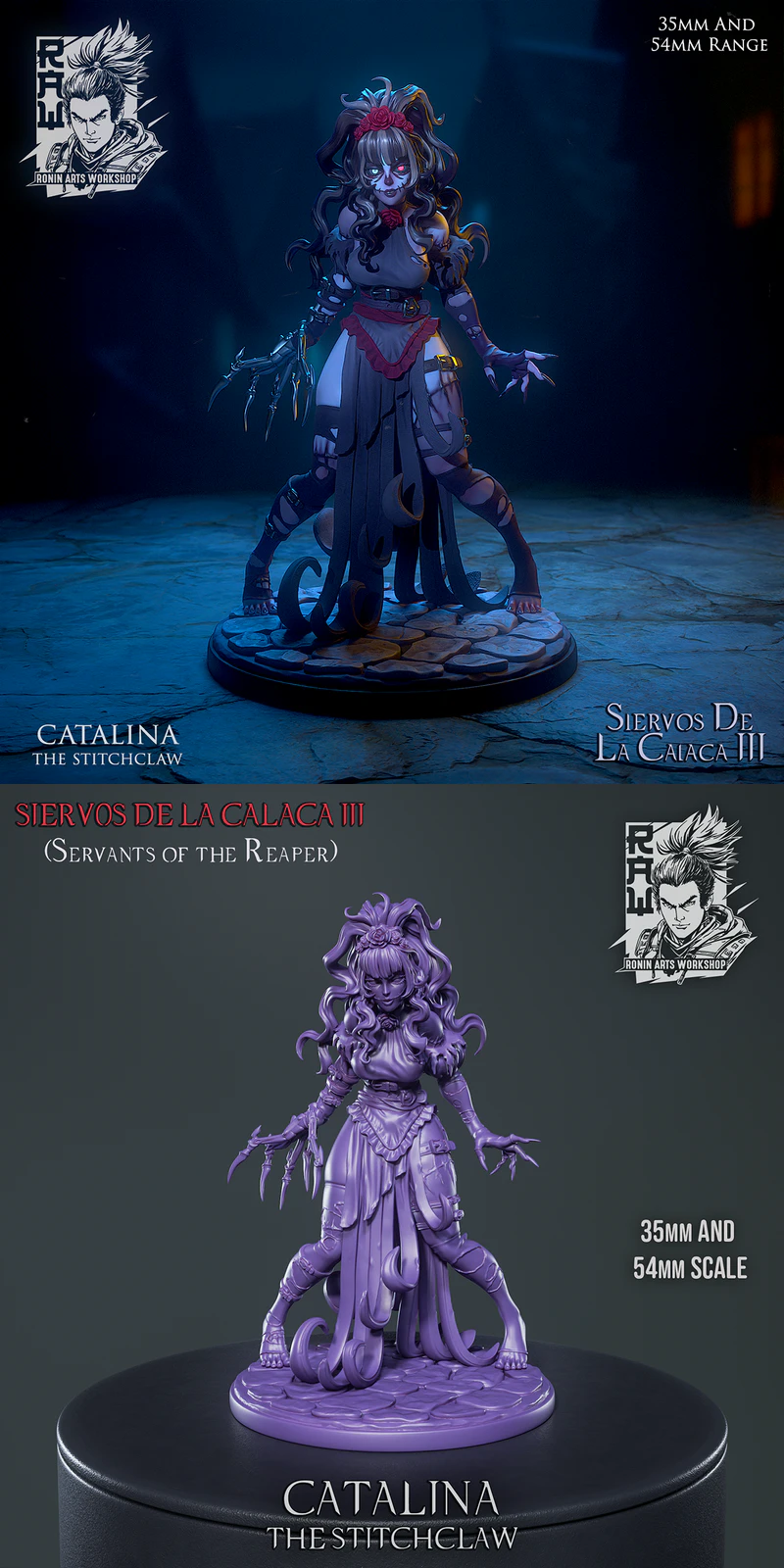 Catalina Stitchclaw STL Figure for 3D Printers STL model for 3D printing