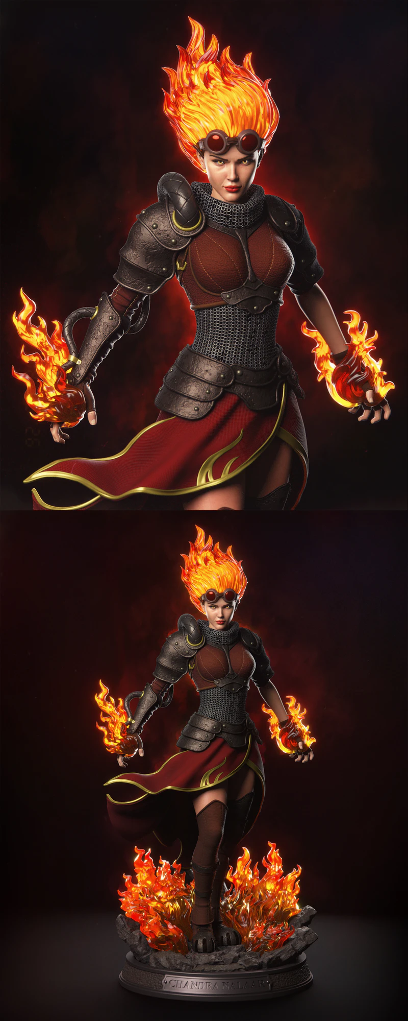 Chandra STL model for 3D printing