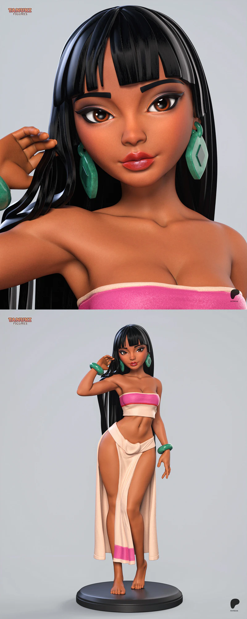 Chel – The Road to El Dorado Toon STL model for 3D printing