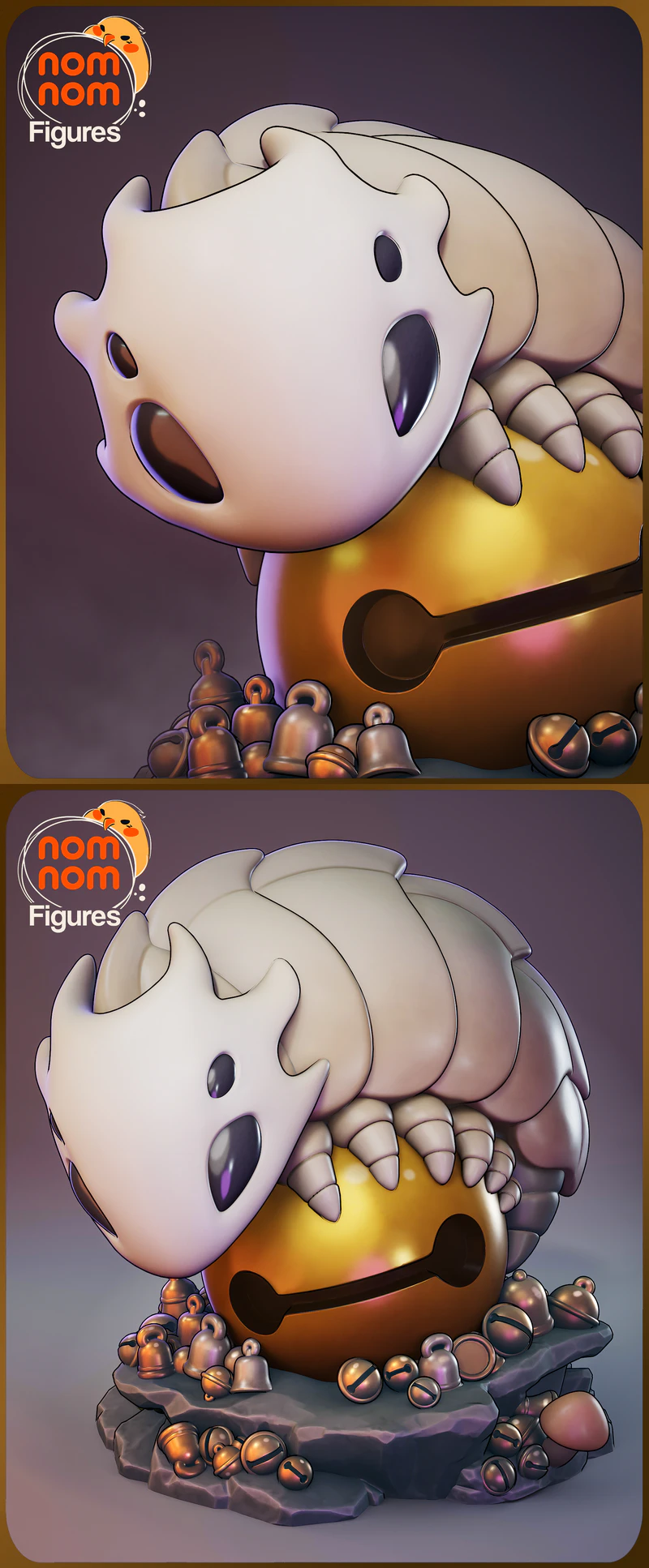 Chibi Bell Beast – Hollow Knight Silksong STL model for 3D printing
