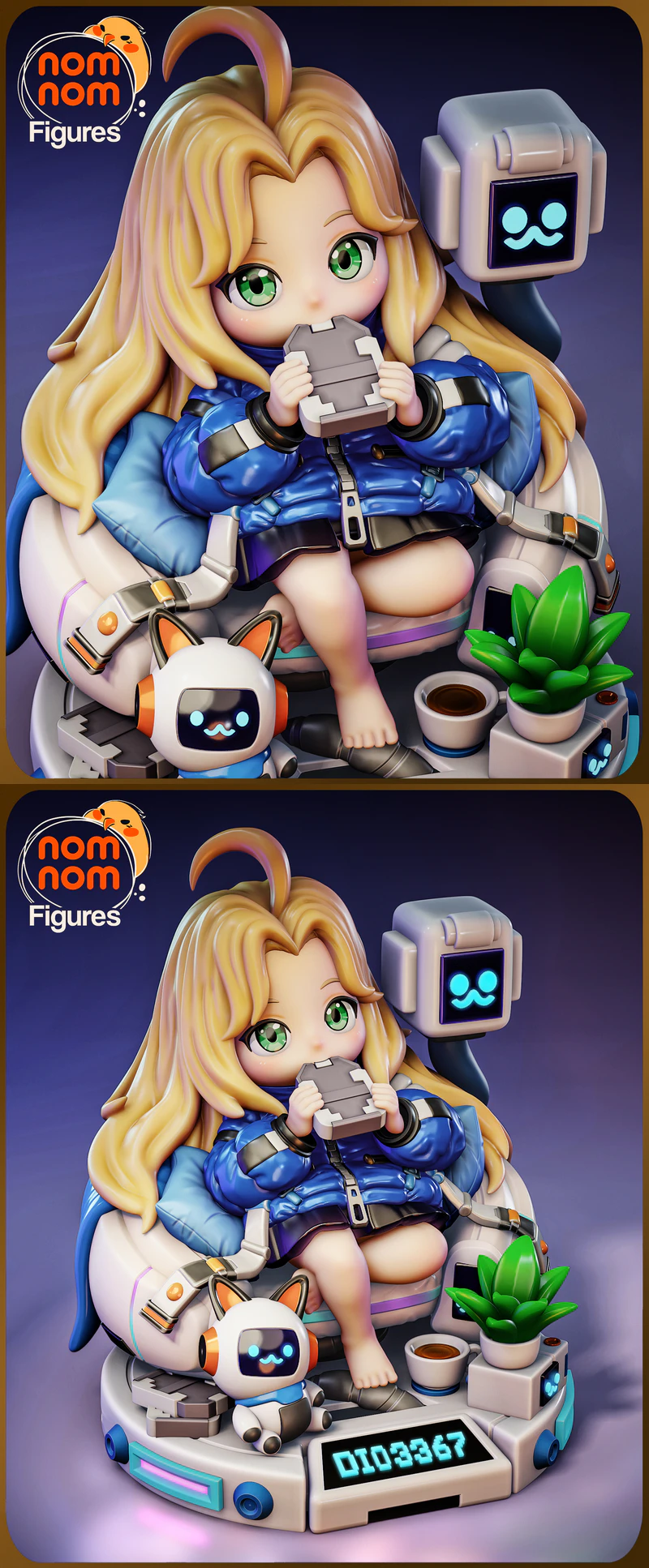 Chibi Diana – Pragmata STL model for 3D printing