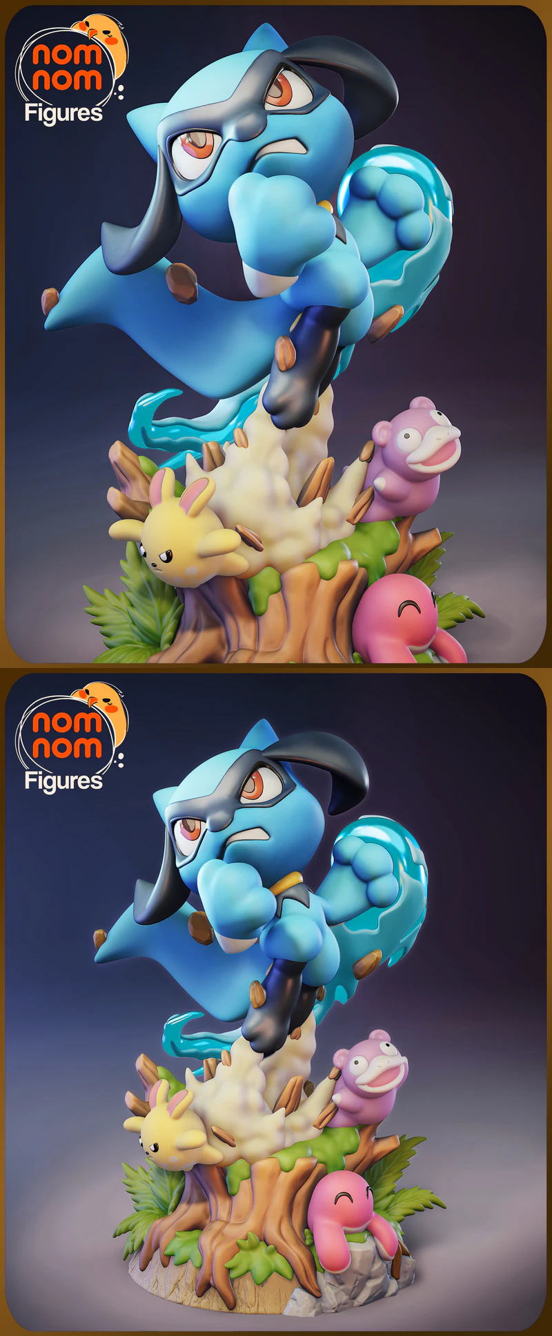 Chibi Riolu – Pokemon STL model for 3D printing