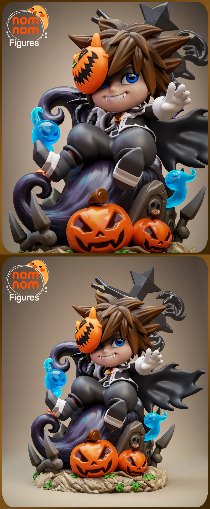Chibi Sora (Halloween Town vers.) – Kingdom Hearts II STL model for 3D printing